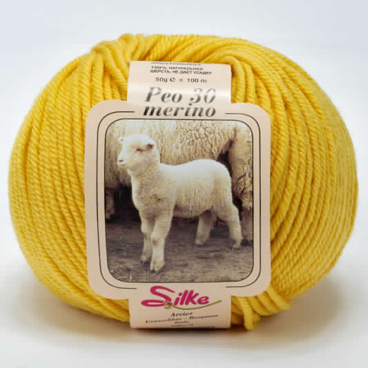 Peo 30 Silke, 100% Pure Merino Wool