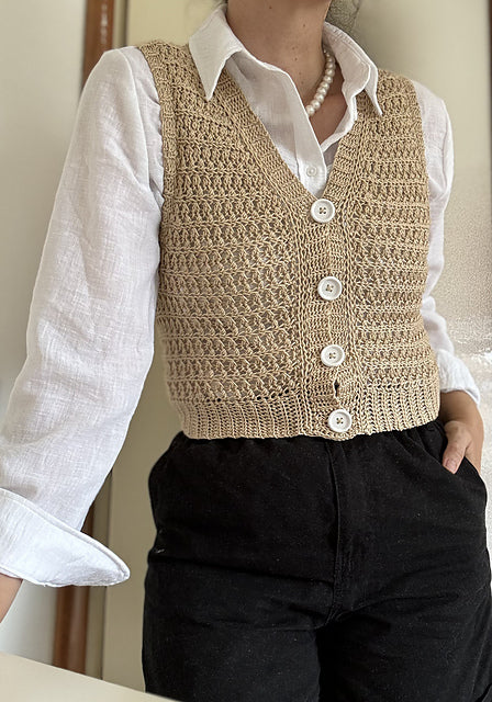 Gilet Aria Pattern