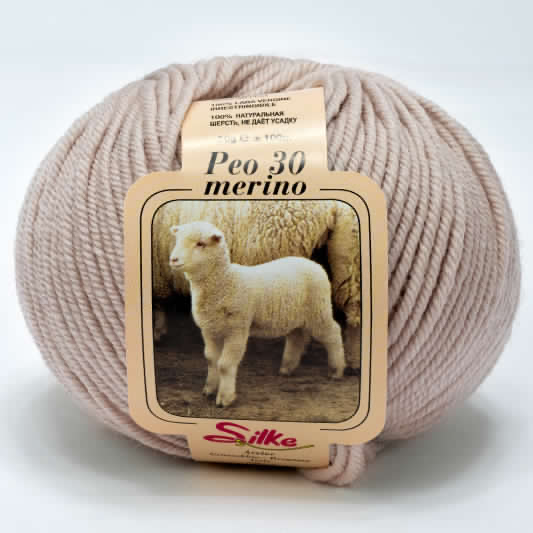 Peo 30 Silke, 100% Pure Merino Wool