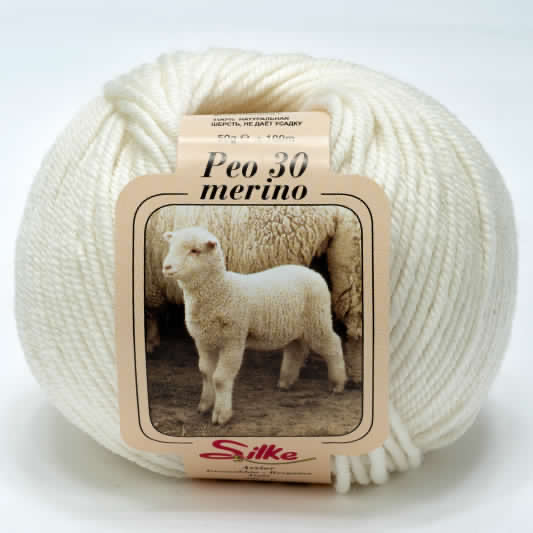 Peo 30 Silke, 100% Pure Merino Wool