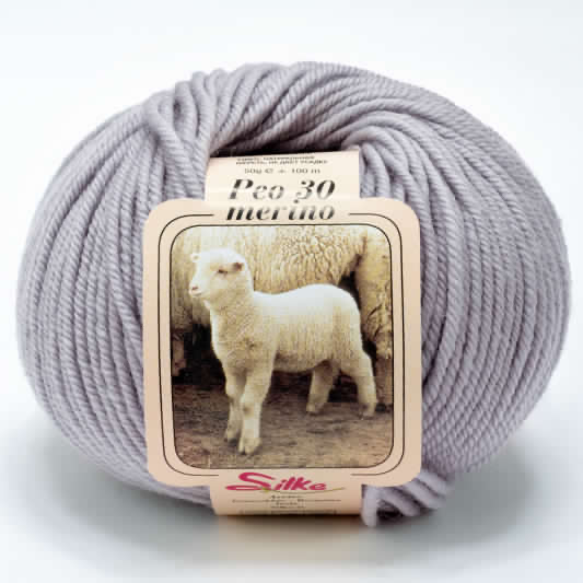 Peo 30 Silke, 100% Pure Merino Wool