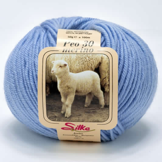 Peo 30 Silke, 100% Pure Merino Wool