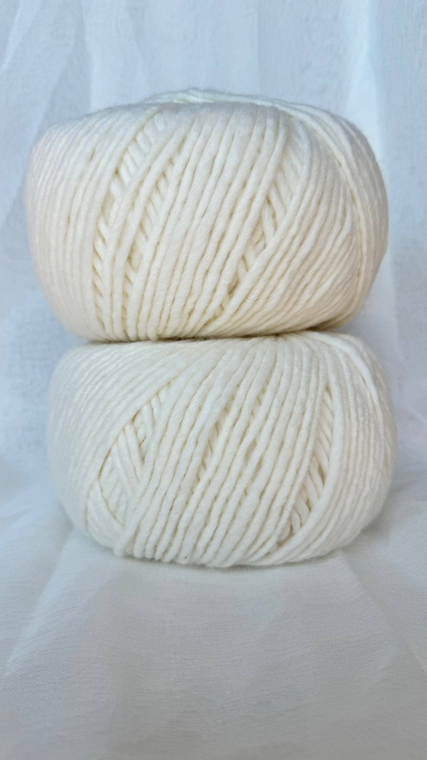 200 gr. - Gomitolone Misto Alpaca Bianco Latte