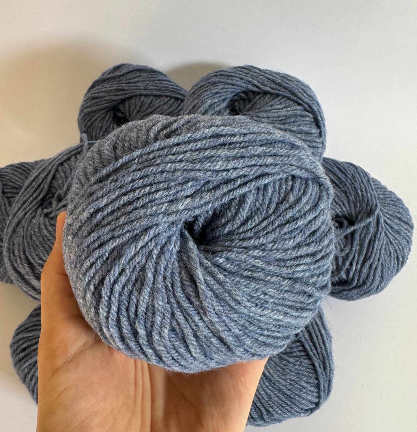 Blue Jeans Wool Blend, Col 730