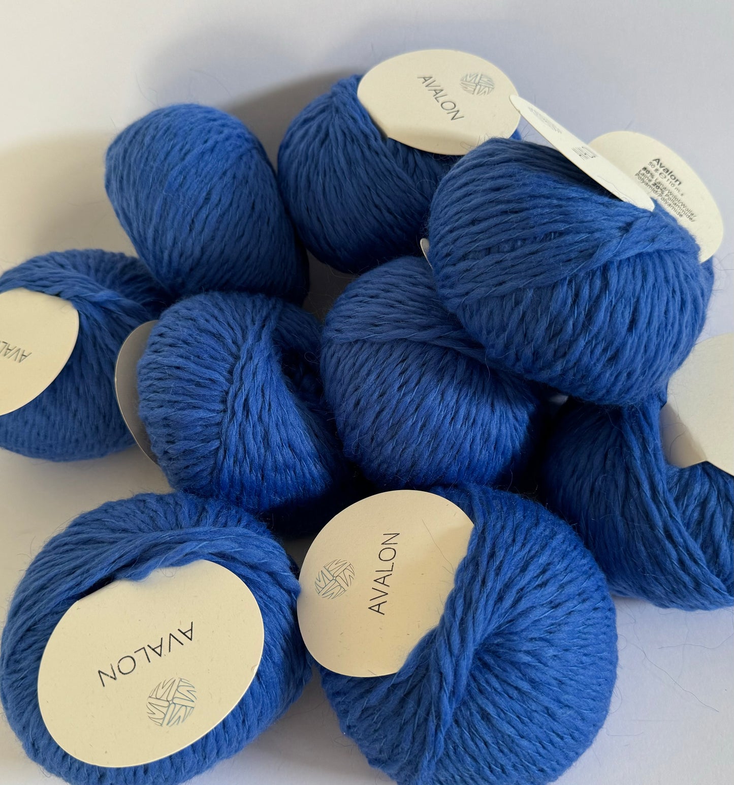 Electric Blue Avalon Wool