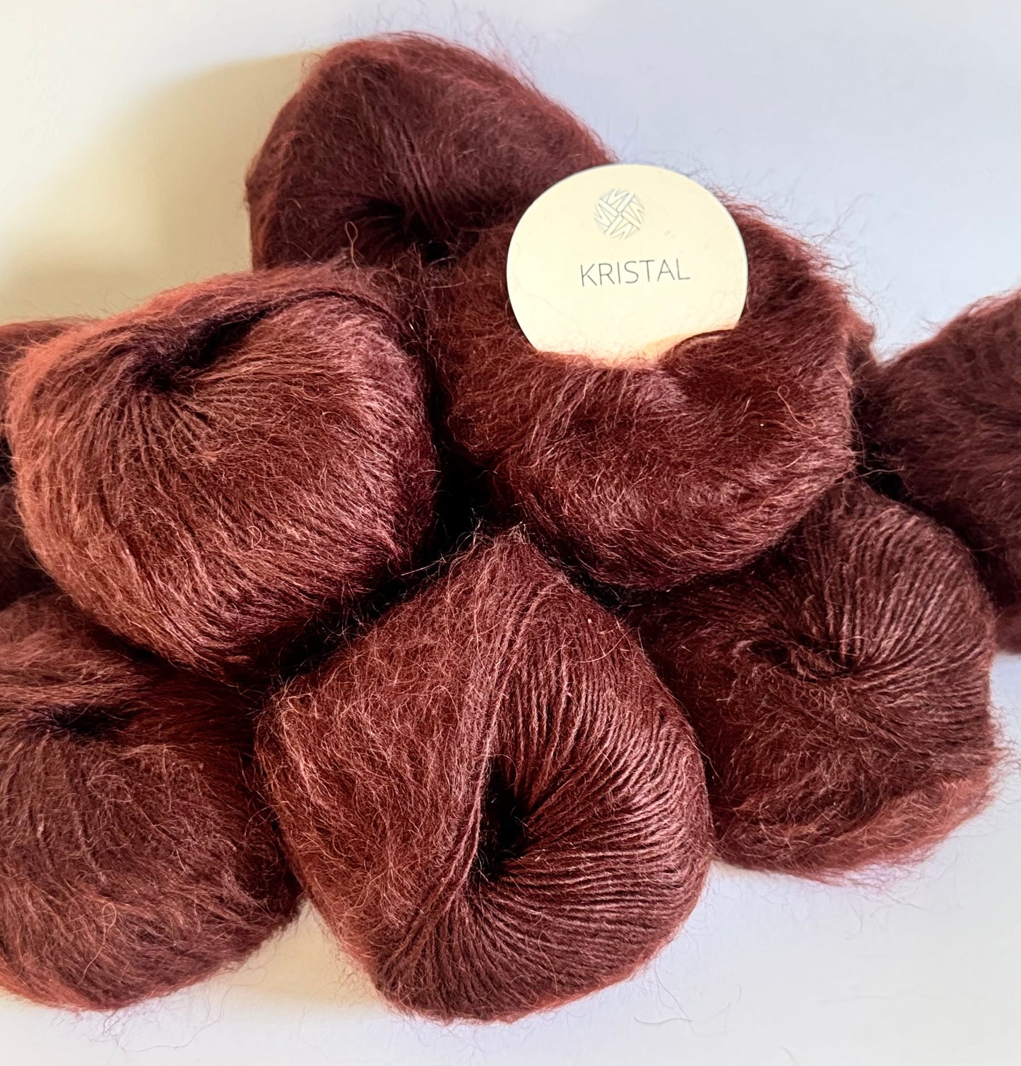 Kristal Mohair Marrone