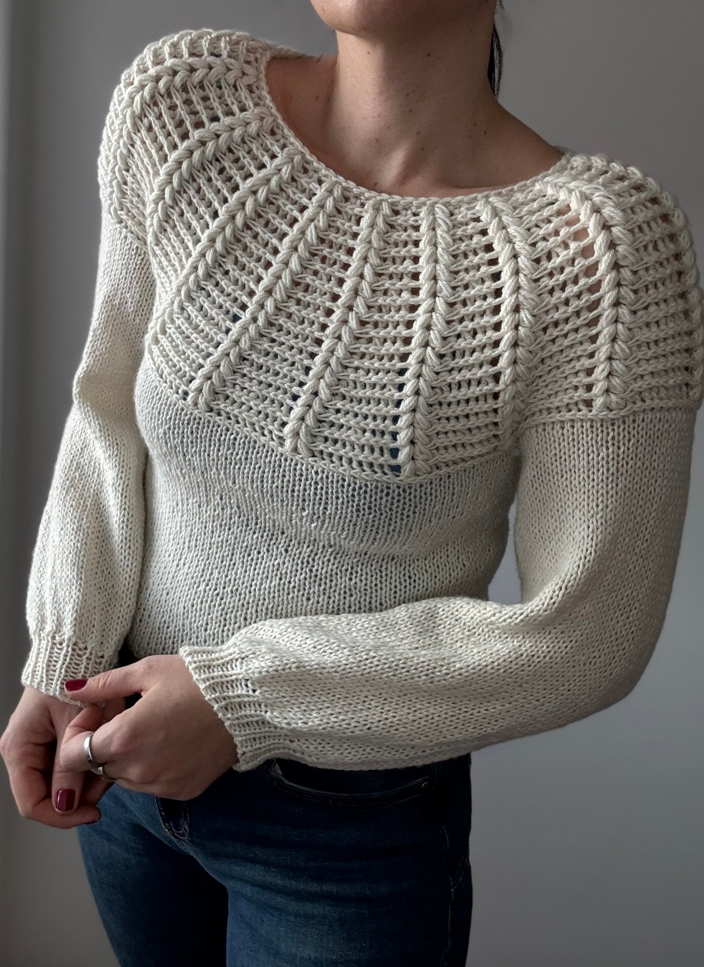 Snowflake sweater Pattern