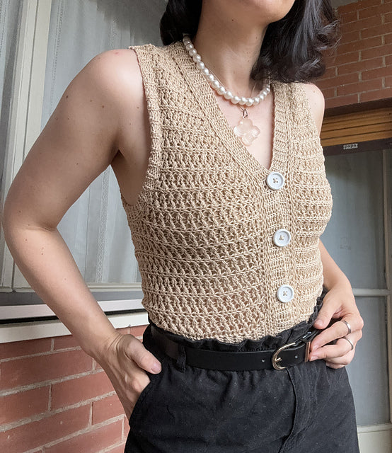 Gilet Aria Pattern